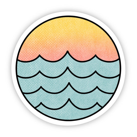 Big Moods - Pisces Water Element Zodiac Sticker