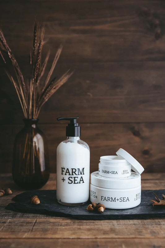 Saltwater Lotion Glass Bottle 8oz