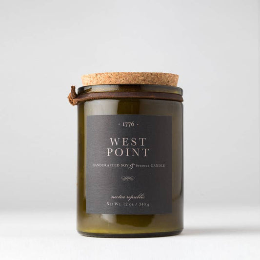 Nectar Republic - West Point : 1776 Soy Beeswax Man Candle
