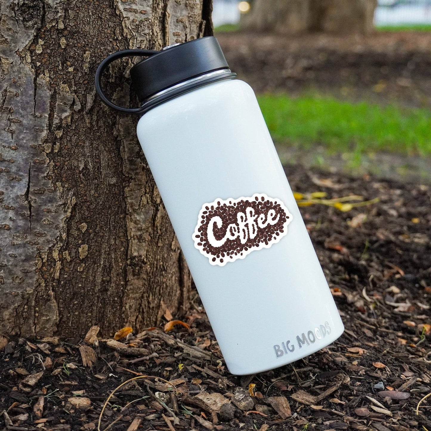 Coffee Bean Art Sticker