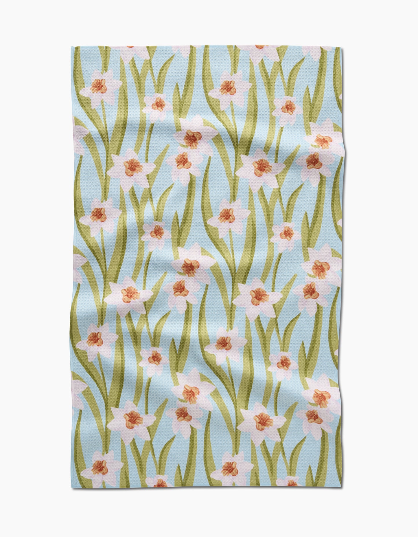 Geometry - Daffodil Sky Tea Towel