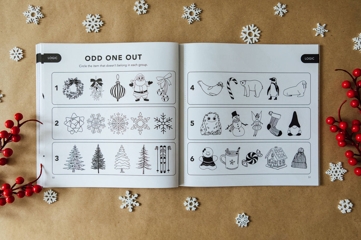 Christmas Activities: A Holiday Activity Book for Kids