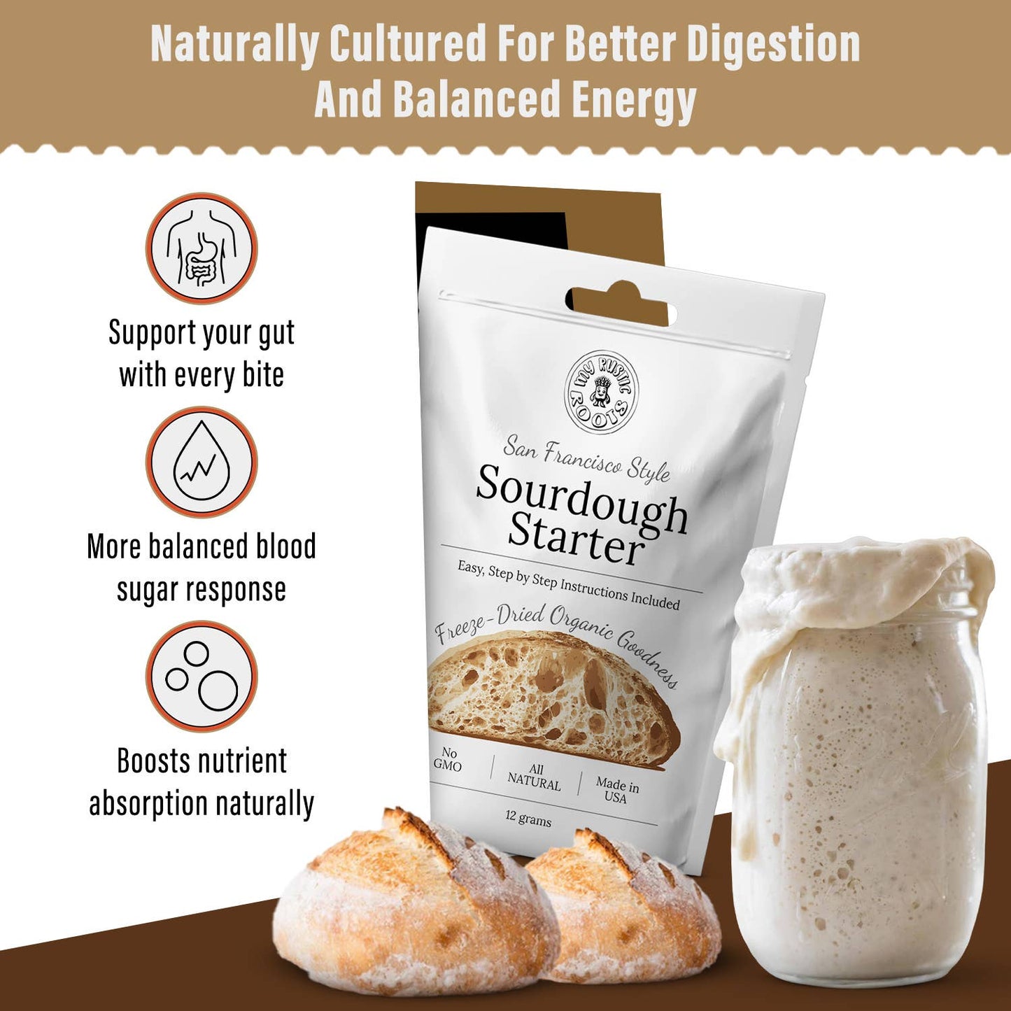 Original Sourdough Starter Culture - Bestseller