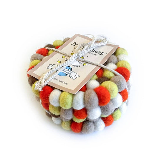 Friendsheep - Thankful Eco Coasters and Trivets: Set of 4 - Eco Coasters