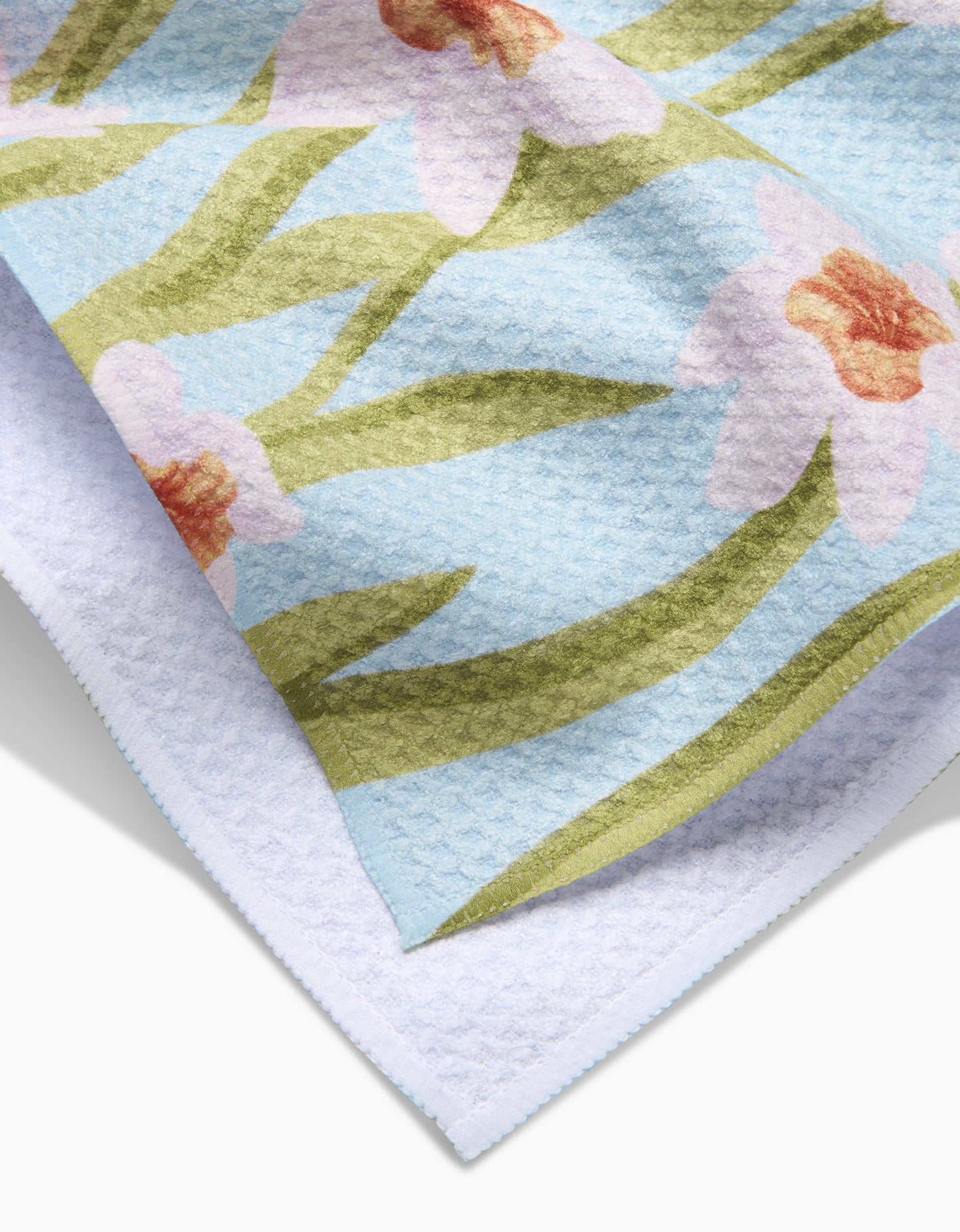 Geometry - Daffodil Sky Tea Towel